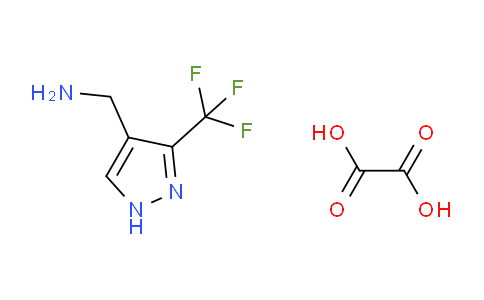 CAS No. 1956327-22-2, (3-(Trifluoromethyl)-1H-pyrazol-4-yl)methanamine oxalate