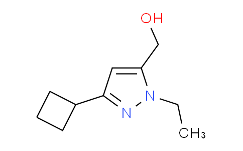 CAS No. 1706447-79-1, (3-Cyclobutyl-1-ethyl-1H-pyrazol-5-yl)methanol