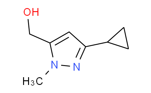 CAS No. 1171921-06-4, (3-Cyclopropyl-1-methyl-1H-pyrazol-5-yl)methanol