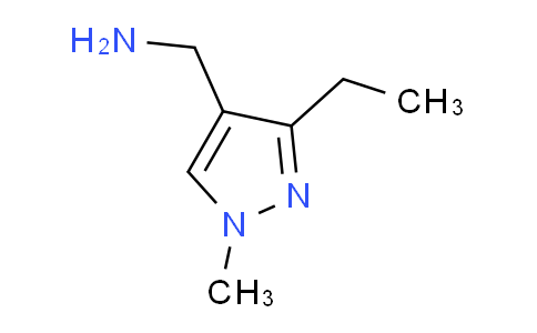 CAS No. 1007540-20-6, (3-Ethyl-1-methyl-1H-pyrazol-4-yl)methanamine