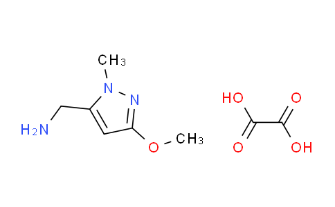 CAS No. 1956381-58-0, (3-Methoxy-1-methyl-1H-pyrazol-5-yl)methanamine oxalate