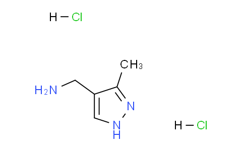 CAS No. 1216924-62-7, (3-Methyl-1H-pyrazol-4-yl)methanamine dihydrochloride