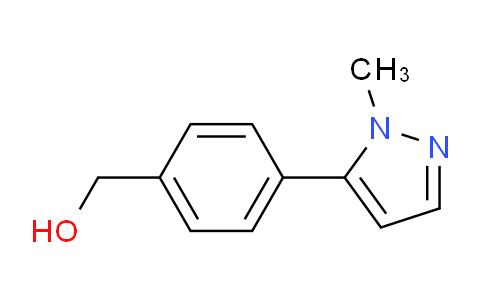 CAS No. 179055-18-6, (4-(1-Methyl-1H-pyrazol-5-yl)phenyl)methanol