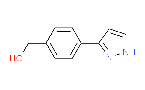 CAS No. 179057-16-0, (4-(1H-Pyrazol-3-yl)phenyl)methanol