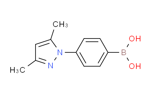 CAS No. 1025495-85-5, (4-(3,5-Dimethyl-1H-pyrazol-1-yl)phenyl)boronic acid