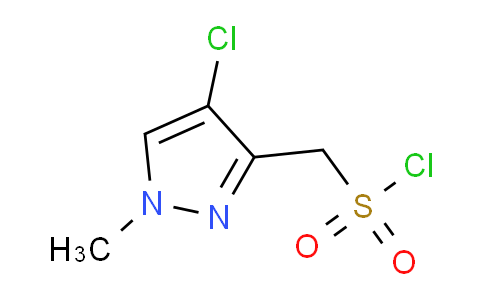 CAS No. 2245066-84-4, (4-Chloro-1-methyl-1H-pyrazol-3-yl)methanesulfonyl chloride