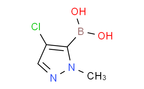 CAS No. 2246882-02-8, (4-Chloro-1-methyl-1H-pyrazol-5-yl)boronic acid