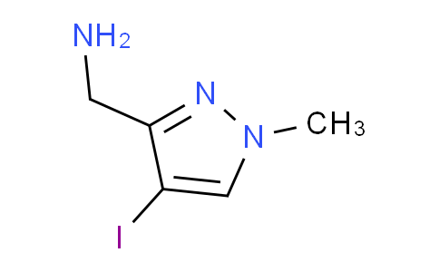 CAS No. 1707568-56-6, (4-Iodo-1-methyl-1H-pyrazol-3-yl)methanamine
