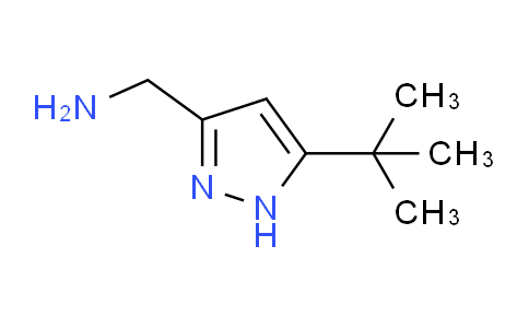 CAS No. 936940-66-8, (5-(tert-Butyl)-1H-pyrazol-3-yl)methanamine