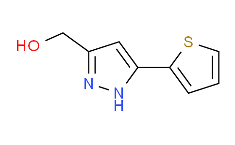CAS No. 852228-02-5, (5-(Thiophen-2-yl)-1H-pyrazol-3-yl)methanol