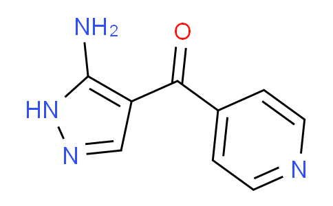 CAS No. 96219-86-2, (5-Amino-1H-pyrazol-4-yl)(pyridin-4-yl)methanone