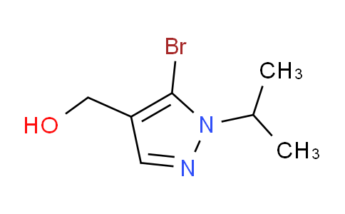 CAS No. 1374257-91-6, (5-Bromo-1-isopropyl-1H-pyrazol-4-yl)methanol