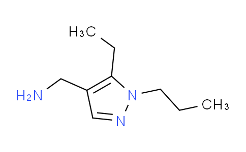 CAS No. 1173266-63-1, (5-Ethyl-1-propyl-1H-pyrazol-4-yl)methanamine