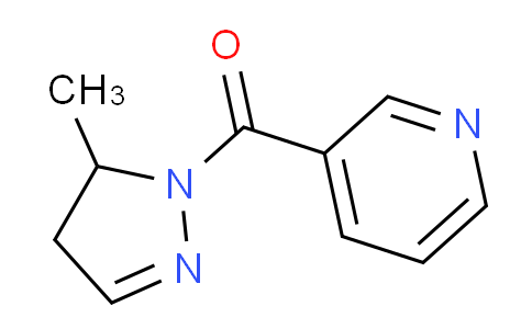 CAS No. 121306-58-9, (5-Methyl-4,5-dihydro-1H-pyrazol-1-yl)(pyridin-3-yl)methanone