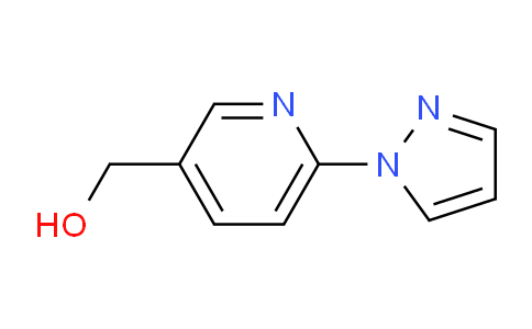 CAS No. 748796-38-5, (6-(1H-Pyrazol-1-yl)pyridin-3-yl)methanol