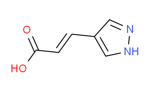 CAS No. 1296137-12-6, (E)-3-(1H-Pyrazol-4-yl)acrylic acid