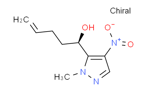 CAS No. 1956435-85-0, (R)-1-(1-Methyl-4-nitro-1H-pyrazol-5-yl)pent-4-en-1-ol