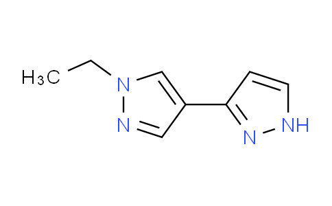 CAS No. 1006320-10-0, 1'-Ethyl-1H,1'H-3,4'-bipyrazole