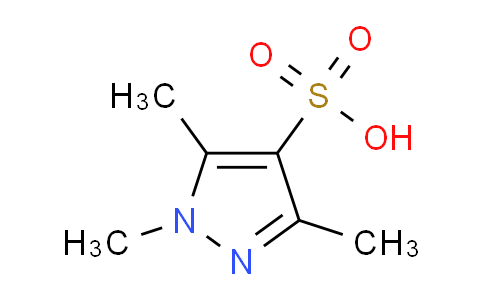 CAS No. 201207-66-1, 1,3,5-Trimethyl-1H-pyrazole-4-sulfonic acid