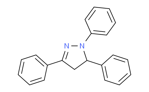 CAS No. 742-01-8, 1,3,5-Triphenyl-4,5-dihydro-1H-pyrazole