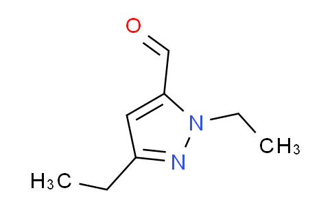 CAS No. 1352537-65-5, 1,3-Diethyl-1H-pyrazole-5-carbaldehyde