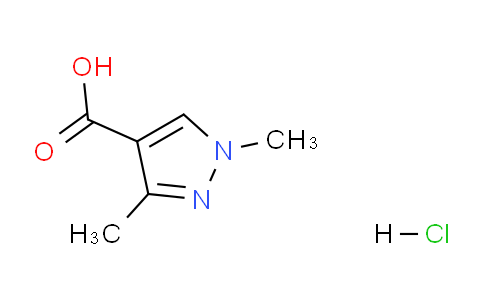 CAS No. 1185293-73-5, 1,3-Dimethyl-1H-pyrazole-4-carboxylic acid hydrochloride