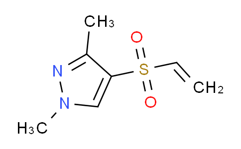 CAS No. 1707563-25-4, 1,3-Dimethyl-4-(vinylsulfonyl)-1H-pyrazole