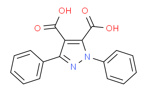 CAS No. 165676-63-1, 1,3-Diphenyl-1H-pyrazole-4,5-dicarboxylic acid
