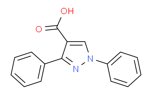 CAS No. 77169-12-1, 1,3-Diphenyl-1H-pyrazole-4-carboxylic acid