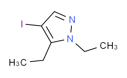 CAS No. 1354704-11-2, 1,5-Diethyl-4-iodo-1H-pyrazole