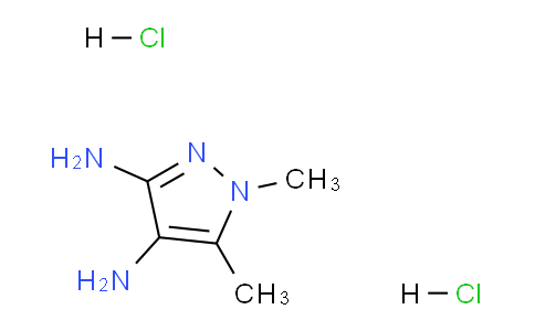 CAS No. 76368-87-1, 1,5-Dimethyl-1H-pyrazole-3,4-diamine dihydrochloride