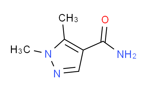 CAS No. 103589-70-4, 1,5-Dimethyl-1H-pyrazole-4-carboxamide