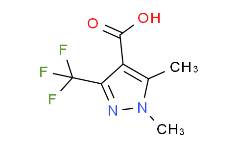 CAS No. 926913-64-6, 1,5-Dimethyl-3-(trifluoromethyl)-1H-pyrazole-4-carboxylic acid