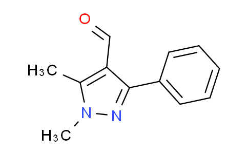 CAS No. 857640-17-6, 1,5-Dimethyl-3-phenyl-1H-pyrazole-4-carbaldehyde