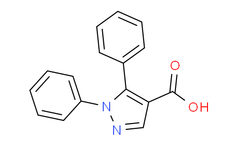 CAS No. 98700-53-9, 1,5-Diphenyl-1H-pyrazole-4-carboxylic acid
