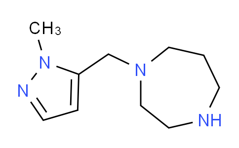 CAS No. 1247800-54-9, 1-((1-Methyl-1H-pyrazol-5-yl)methyl)-1,4-diazepane