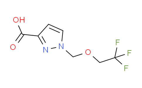 CAS No. 1170070-40-2, 1-((2,2,2-Trifluoroethoxy)methyl)-1H-pyrazole-3-carboxylic acid