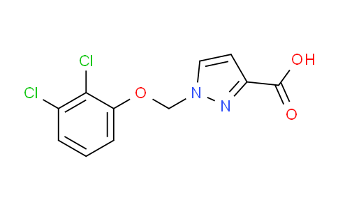 CAS No. 1004193-01-4, 1-((2,3-Dichlorophenoxy)methyl)-1H-pyrazole-3-carboxylic acid
