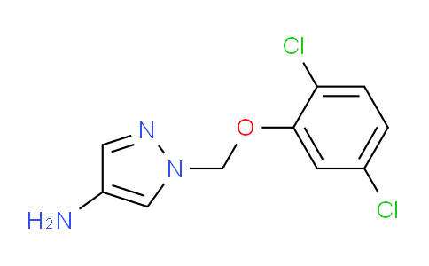 CAS No. 1006437-13-3, 1-((2,5-Dichlorophenoxy)methyl)-1H-pyrazol-4-amine