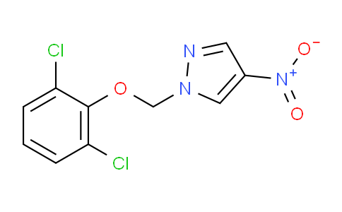 CAS No. 1005612-29-2, 1-((2,6-Dichlorophenoxy)methyl)-4-nitro-1H-pyrazole
