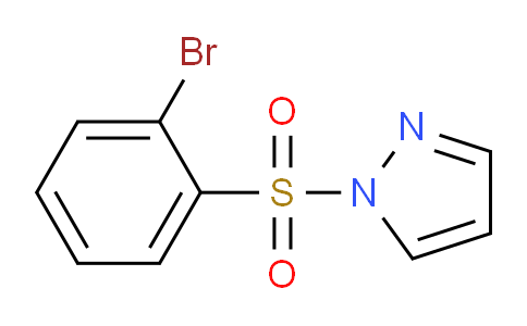 CAS No. 957120-65-9, 1-((2-Bromophenyl)sulfonyl)-1H-pyrazole