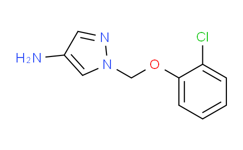 CAS No. 1006456-90-1, 1-((2-Chlorophenoxy)methyl)-1H-pyrazol-4-amine