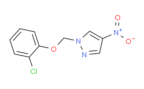 CAS No. 1005576-68-0, 1-((2-Chlorophenoxy)methyl)-4-nitro-1H-pyrazole