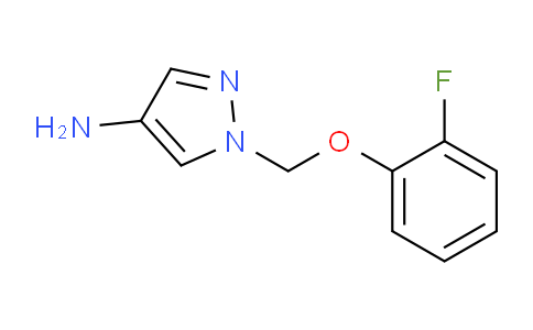 CAS No. 1006457-12-0, 1-((2-Fluorophenoxy)methyl)-1H-pyrazol-4-amine