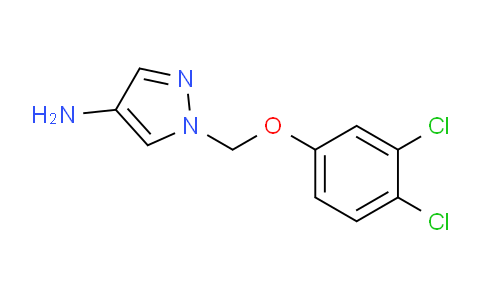 CAS No. 1006315-93-0, 1-((3,4-Dichlorophenoxy)methyl)-1H-pyrazol-4-amine
