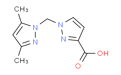 CAS No. 1004192-86-2, 1-((3,5-Dimethyl-1H-pyrazol-1-yl)methyl)-1H-pyrazole-3-carboxylic acid