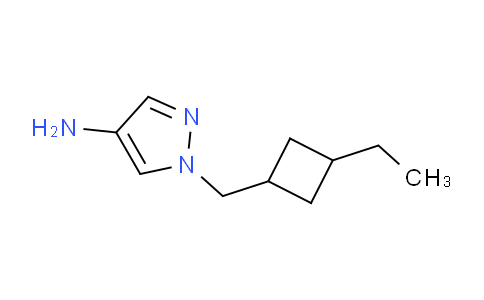CAS No. 1429903-10-5, 1-((3-Ethylcyclobutyl)methyl)-1H-pyrazol-4-amine