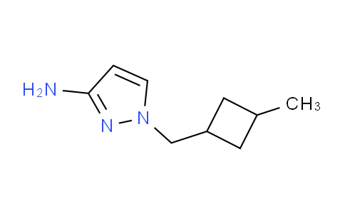 CAS No. 1707391-31-8, 1-((3-Methylcyclobutyl)methyl)-1H-pyrazol-3-amine