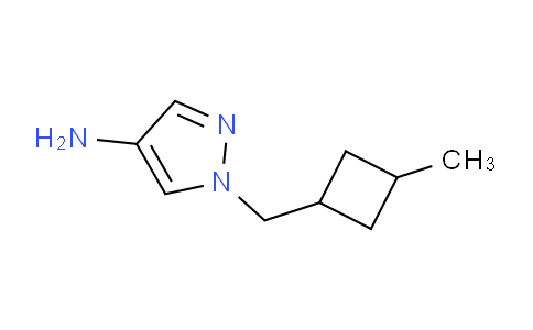 CAS No. 1707364-77-9, 1-((3-Methylcyclobutyl)methyl)-1H-pyrazol-4-amine