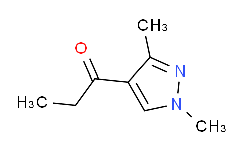 CAS No. 1007518-57-1, 1-(1,3-Dimethyl-1H-pyrazol-4-yl)propan-1-one